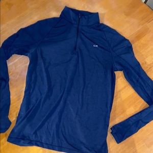 Dry fit quarter zip